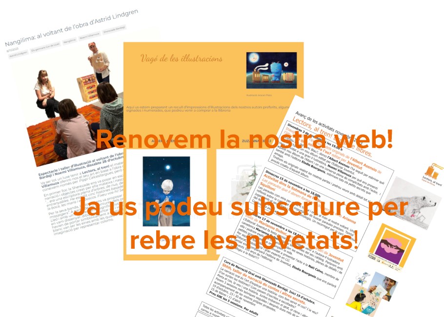 Ja us podeu subscriure a la nostra web per rebre les novetats!