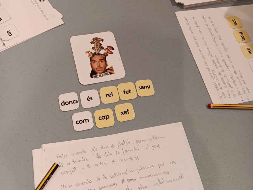 Tast d’escriptura amb l’Alex Nogués