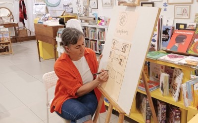 Pensar i crear: tallers amb la il·lustradora Noemí Villamuza